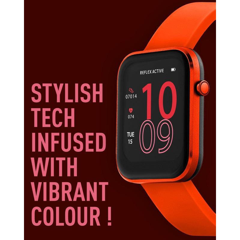Series 12 Reflex Active Flame Red Smart Watch