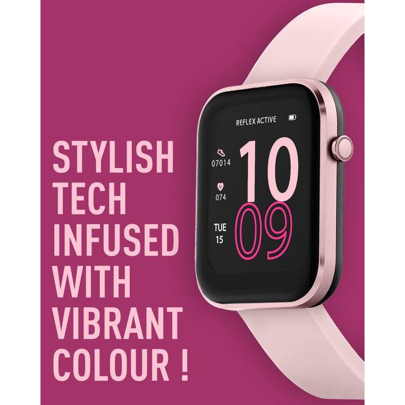 Series 12 Reflex Active Shell Pink Smart Watch