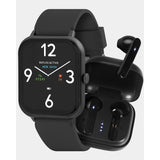 Series 17 Reflex Active Black Smart Watch & True Wireless Sound Earbud Set