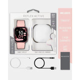 Series 17 Reflex Active Pink Smart Watch & True Wireless Sound Earbud Set