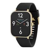 Series 23 Reflex Active Stone Set Black & Gold Smart Calling Watch