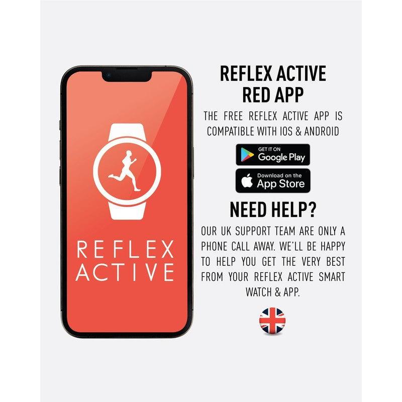 Series 25 Reflex Active Navy Gold Calling Smart Watch