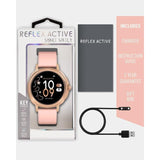Series 25 Reflex Active Pink Rose Calling Smart Watch