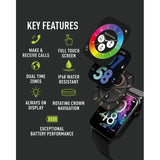 Series 30 Reflex Active Amoled Black Smart Calling Watch