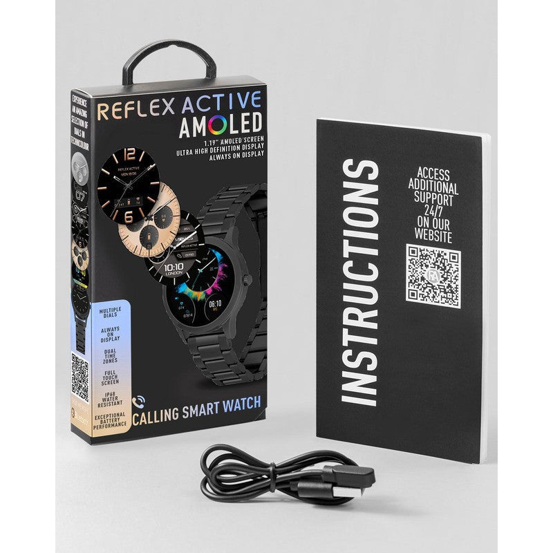 Series 31 Reflex Active Amoled Black Smart Watch