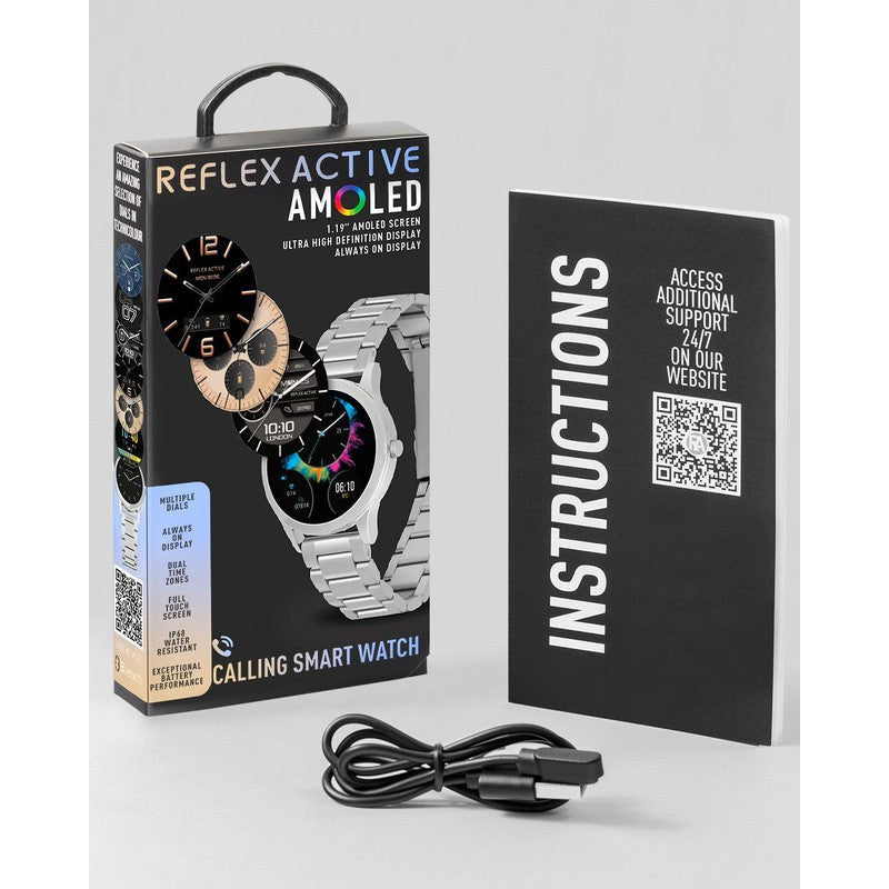 Series 31 Reflex Active Amoled Silver Smart Watch