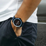 Series 39 Reflex Active Blue Silicone Strap Sports Smart Calling Watch