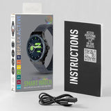 Series 39 Reflex Active Blue Silicone Strap Sports Smart Calling Watch