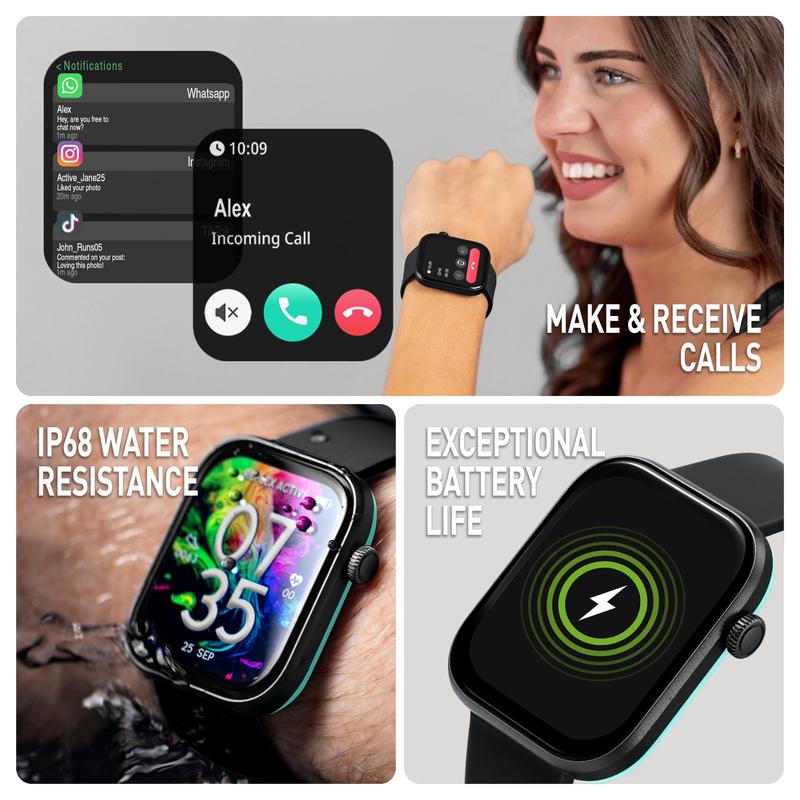 Series 40 Reflex Active Amoled Black Smart Watch