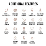 Series 40 Reflex Active Amoled Brown Smart Watch