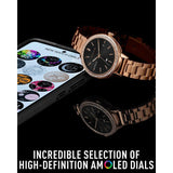 Series 41 Reflex Active Amoled Stone Set Rose Gold Smart Calling Watch