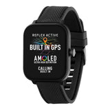 Series 44 Reflex Active Amoled Black GPS Sports Smart Calling Watch