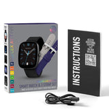 Series 50 Reflex Active Black Smart Calling Watch Interchangeable Set