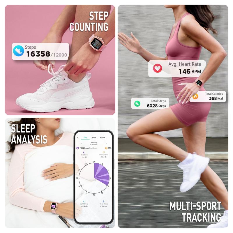 Series 52 Reflex Active Pink Smart Calling Watch