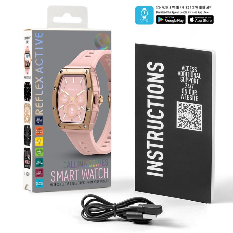 Series 52 Reflex Active Pink Smart Calling Watch