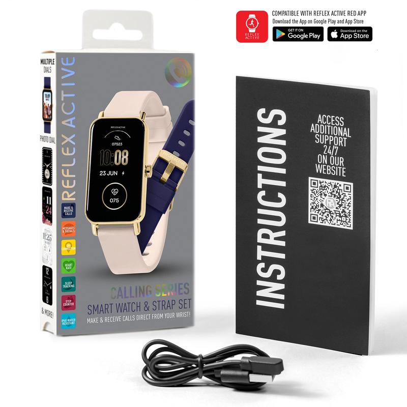 Series 53 Reflex Active Nude Smart Calling Watch Interchangeable Set