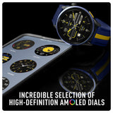 Series 54 Reflex Active Amoled GPS Blue Smart Calling Watch