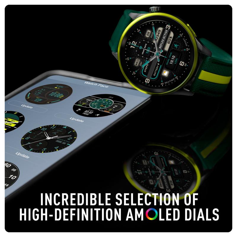 Series 54 Reflex Active Amoled GPS Green Smart Calling Watch