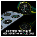 Series 54 Reflex Active Amoled GPS Green Smart Calling Watch