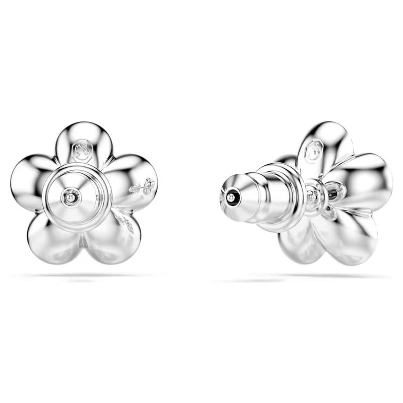 Swarovski Ariana Grande Silver Flower Stud Earrings