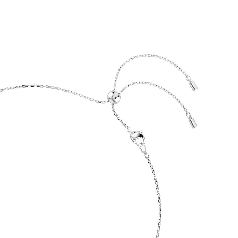 Swarovski Constella Crystal Pearl White Rhodium Necklace