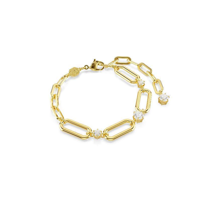 Swarovski Constella Gold Plated Chain Bracelet