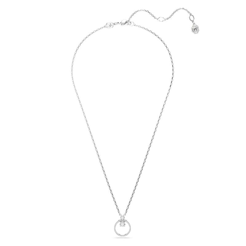 Swarovski Constella Pavé Rhodium Plated White Pendant