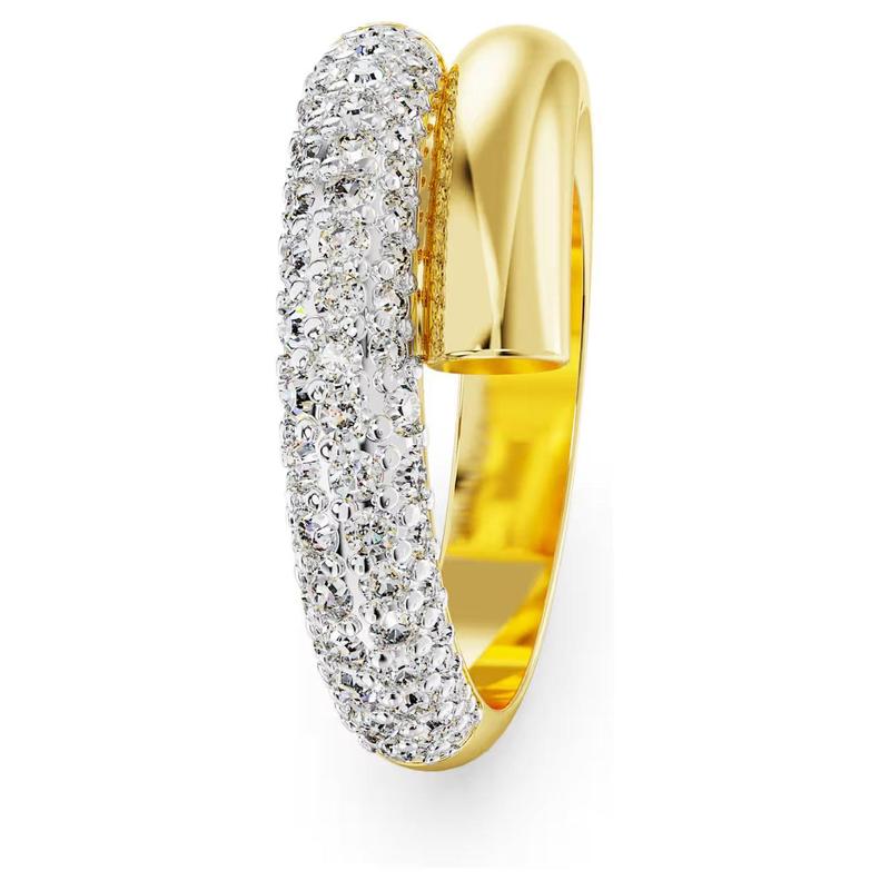 Swarovski Dextera Band Round Cut White 18K Gold Ring