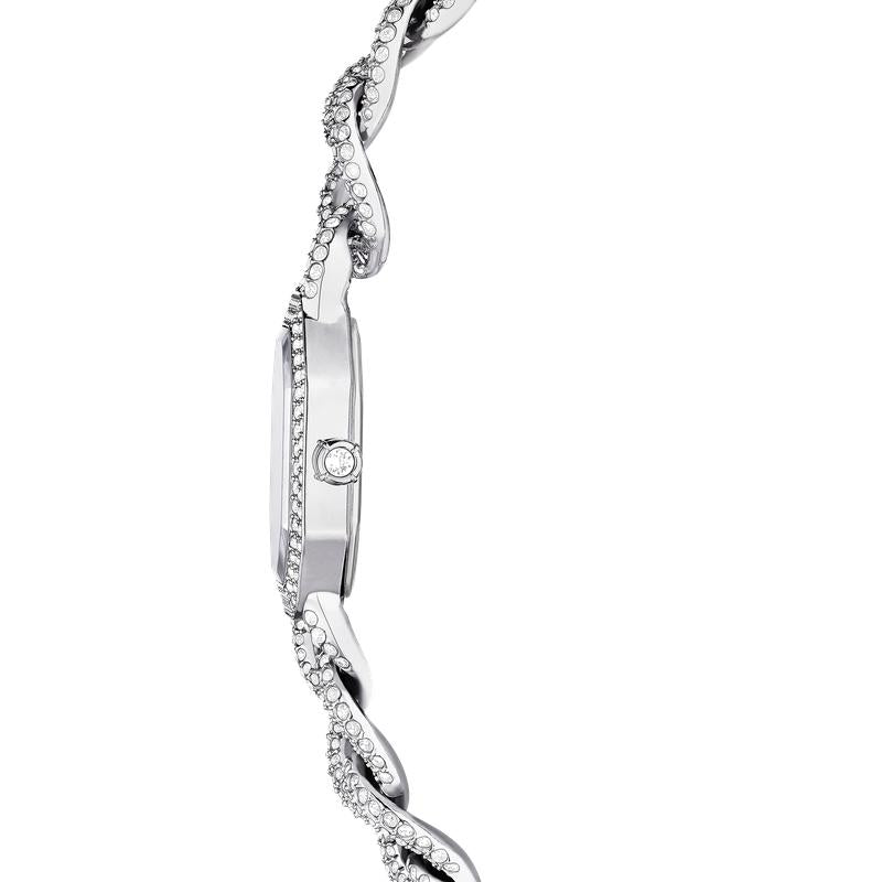 Swarovski Dextera Chain Silver Tone Stainless Steel Swiss Made Watch