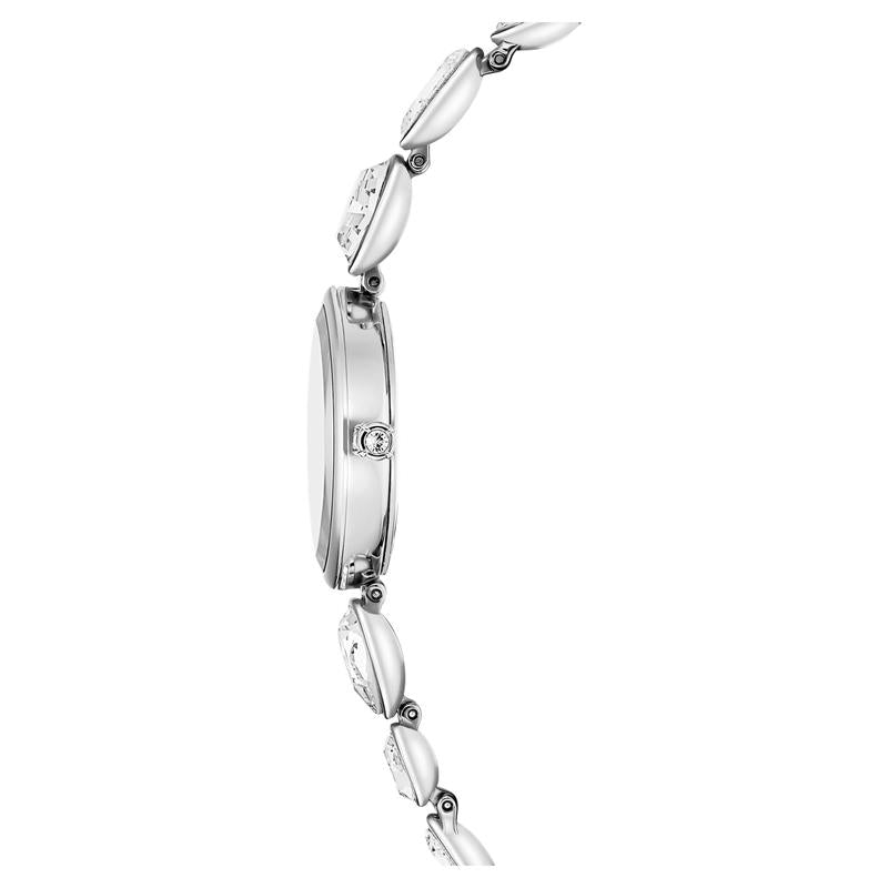 Swarovski Gema Crystal Bracelet Silver Tone Stainless Steel Watch
