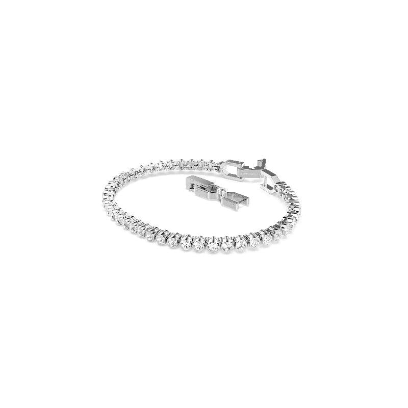 Swarovski Imber Emily Tennis Clear Crystals Rhodium Plated Bracelet