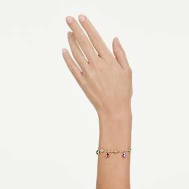 Swarovski Imber Multicolored 18K Gold Finish Bracelet