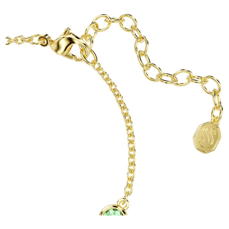 Swarovski Imber Multicolored Mixed Cuts 18K Gold Finish Bracelet