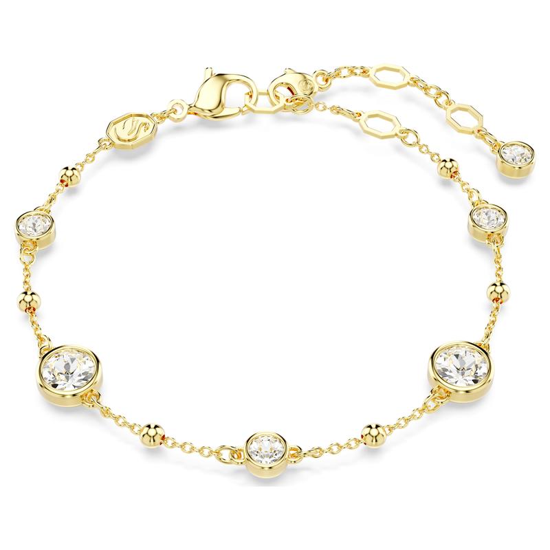 Swarovski Imber Round Cut Rhodium Plated Bracelet