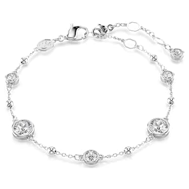 Swarovski Imber Round Cut White Rhodium Plated Bracelet