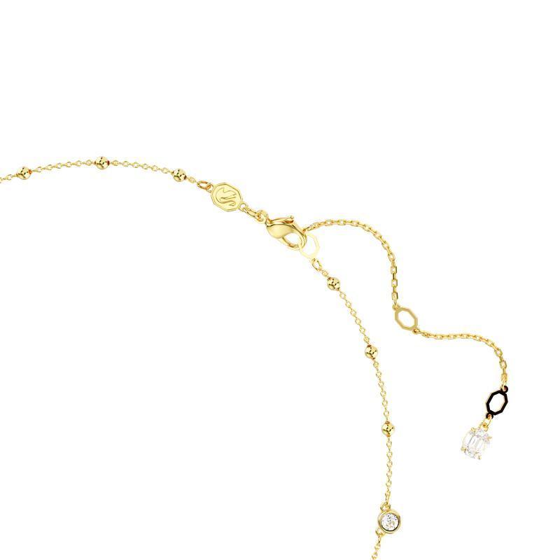 Swarovski Imber Scattered Round Cut White Gold-Plated Necklace
