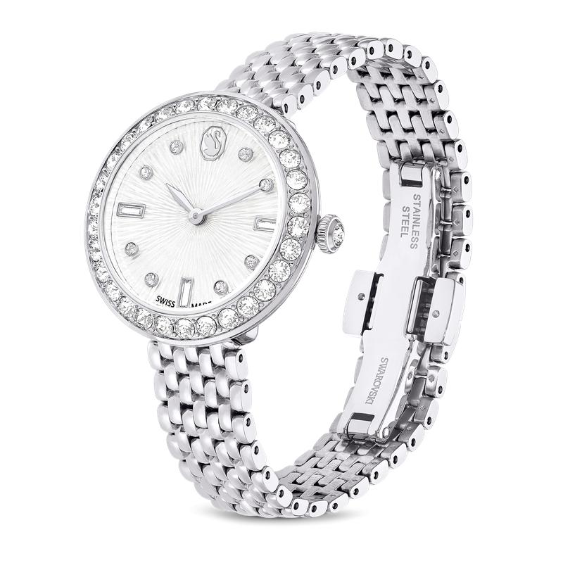 Swarovski Matrix Tennis 7-Link Swiss Made Stainless Steel Watch