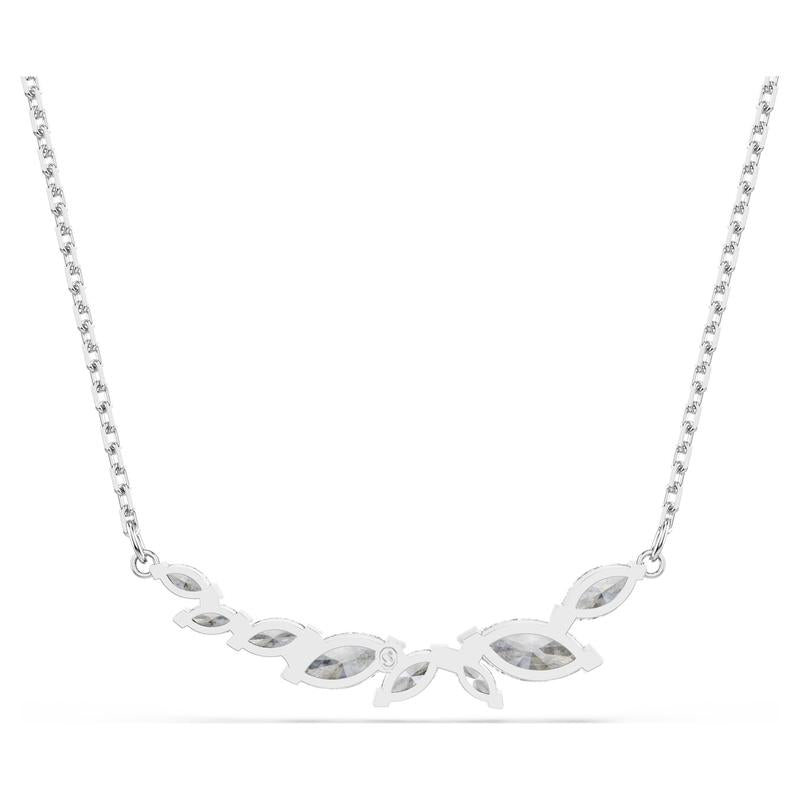 Swarovski Mesmera Marquise Cut White Rhodium Plated Necklace