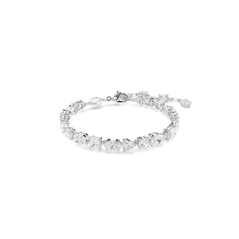 Swarovski Mesmera Mixed Cuts Rhodium Plated White Bracelet