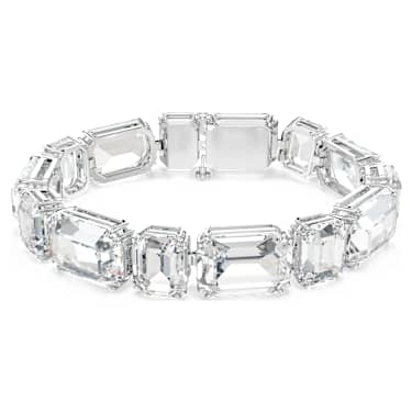 Swarovski Millenia Octagon Cut White Rhodium Plated Bracelet