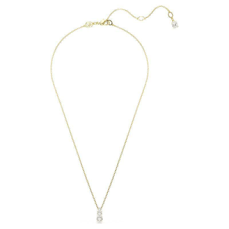 Swarovski Stilla Attract Round Cut White Pendant Necklace
