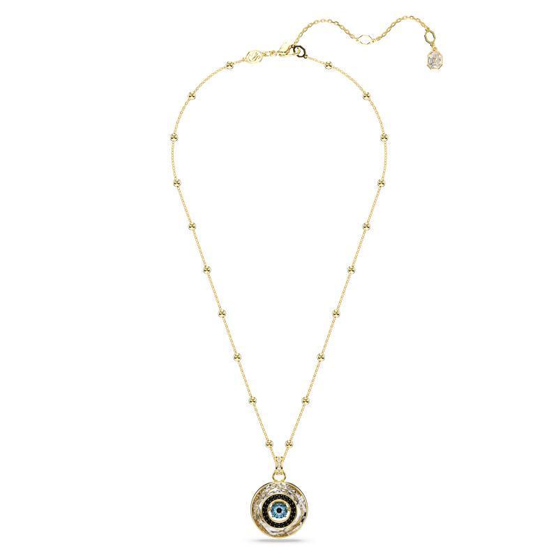 Swarovski Symbolica Evil Eye Gold Plated Multicoloured Pendant