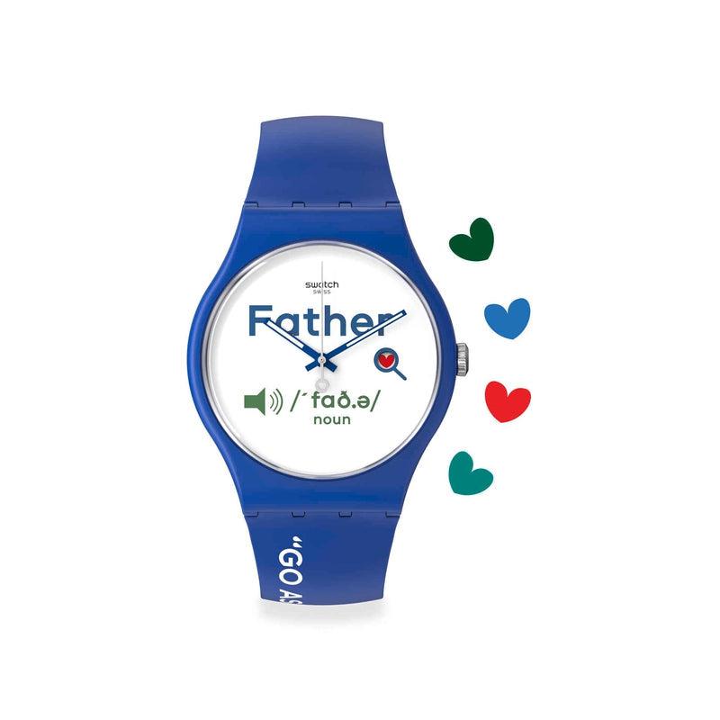 Swatch ALL ABOUT DAD Watch SO29Z704