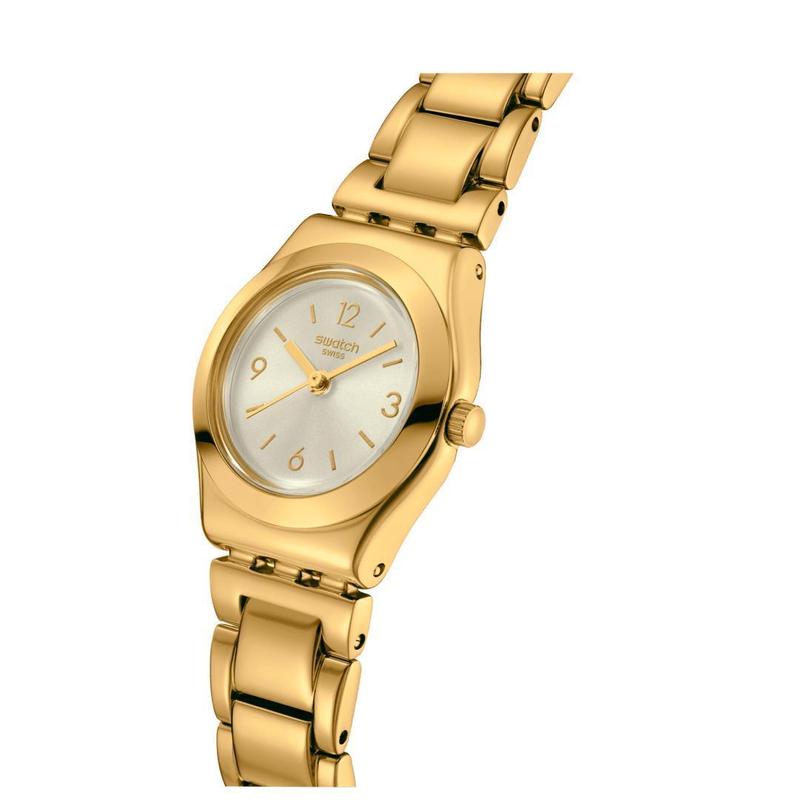 Swatch Aureate Glow Watch - YSG179G