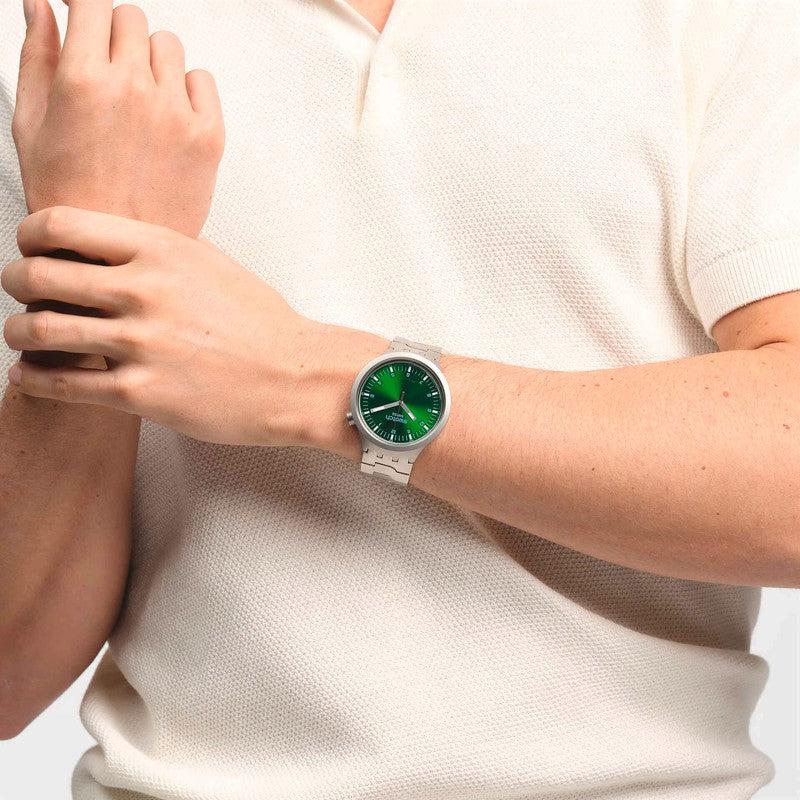 Swatch BIG BOLD IRONY FOREST FACE Watch SB07S101G