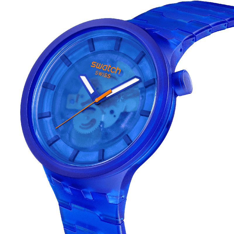 Swatch BIG BOLD NAVY JOY Watch SB05N116