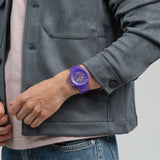 Swatch BIG BOLD PURPLE JOY Watch SB05V103