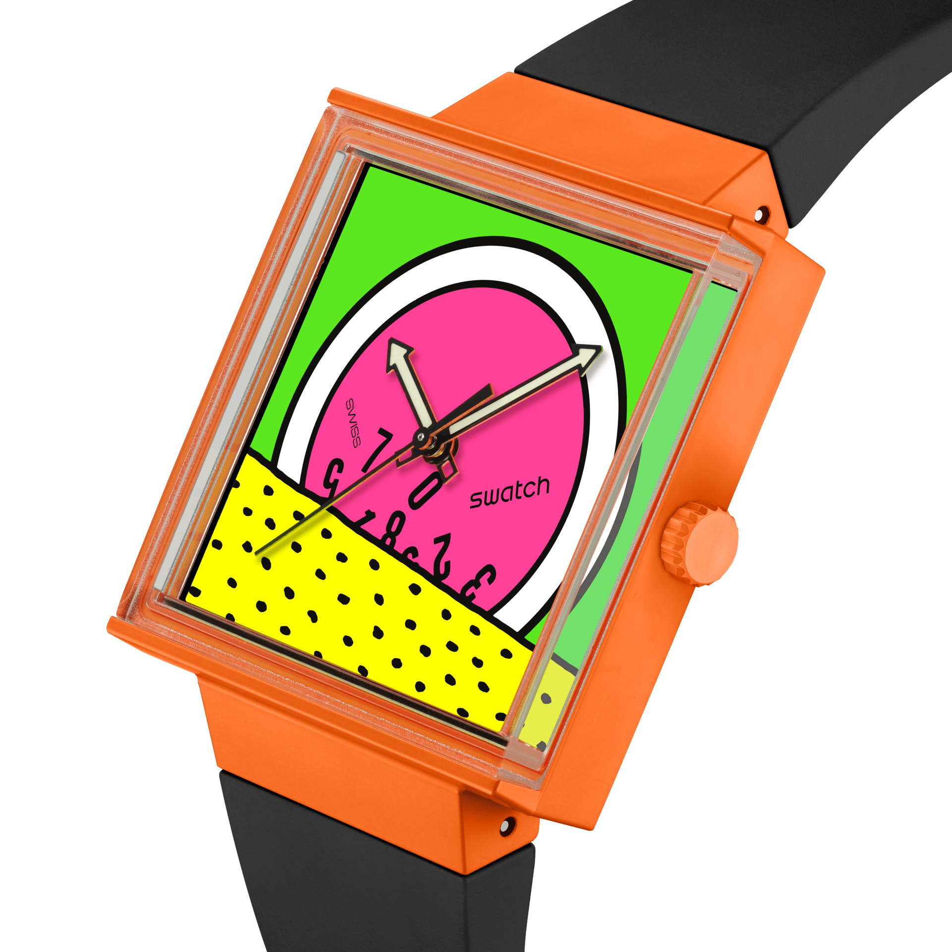 Swatch BREAK TIME Watch SO34Z101