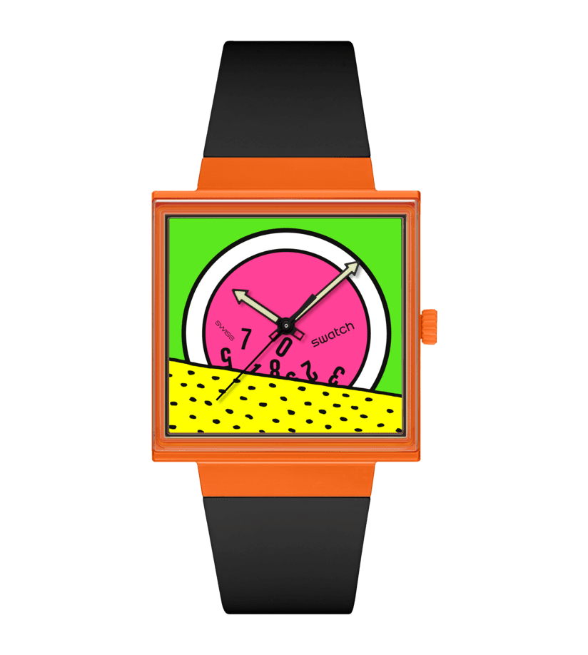 Swatch BREAK TIME Watch SO34Z101