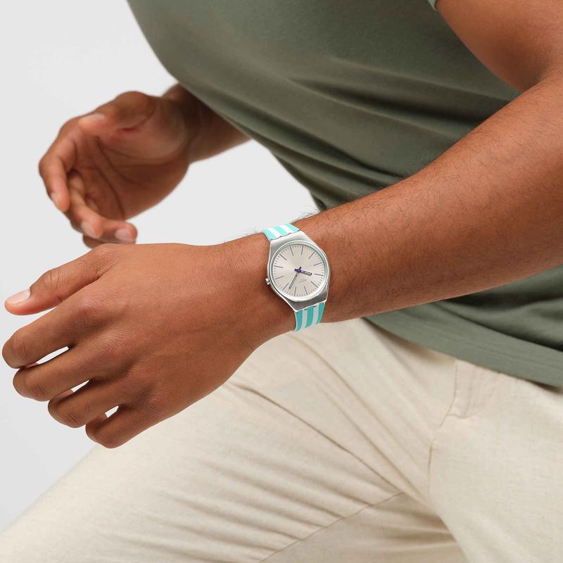 Swatch Beach Hour Watch SYXS160